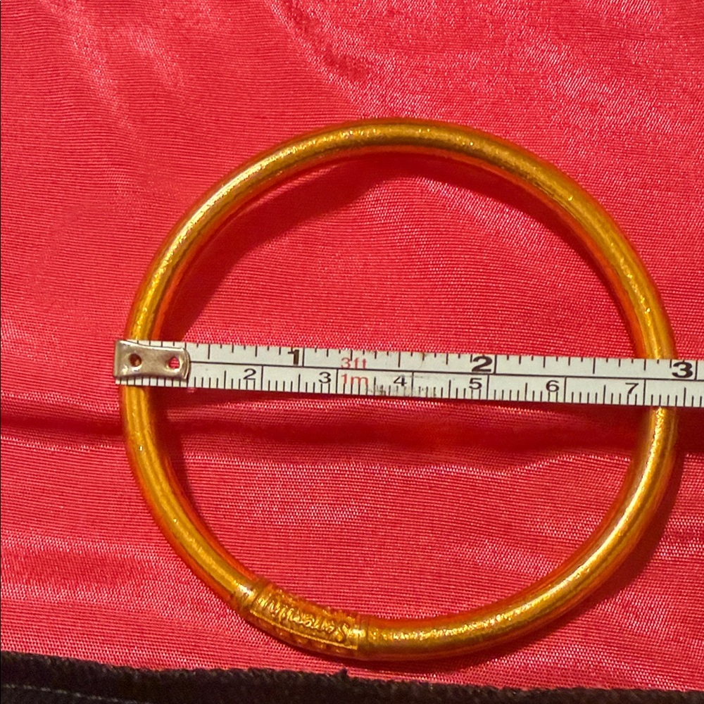 Chic Silver And Gold Bangle Set - image 5